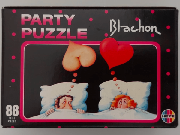 Image of the puzzle 88, Heye, Party Puzzle 459 08075, by Blachon, Complete, Picture of the Box