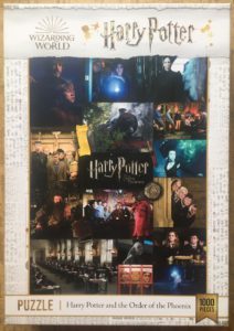 Image of the puzzle 1000, Vennerød Forlag, Harry Potter and the Order of the Phoenix, Complete, Picture of the box