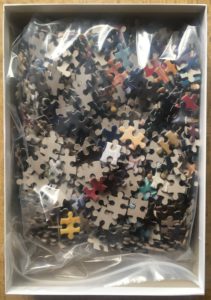 Image of the puzzle 1000, Vennerød Forlag, Harry Potter and the Order of the Phoenix, Complete, Picture of the bag
