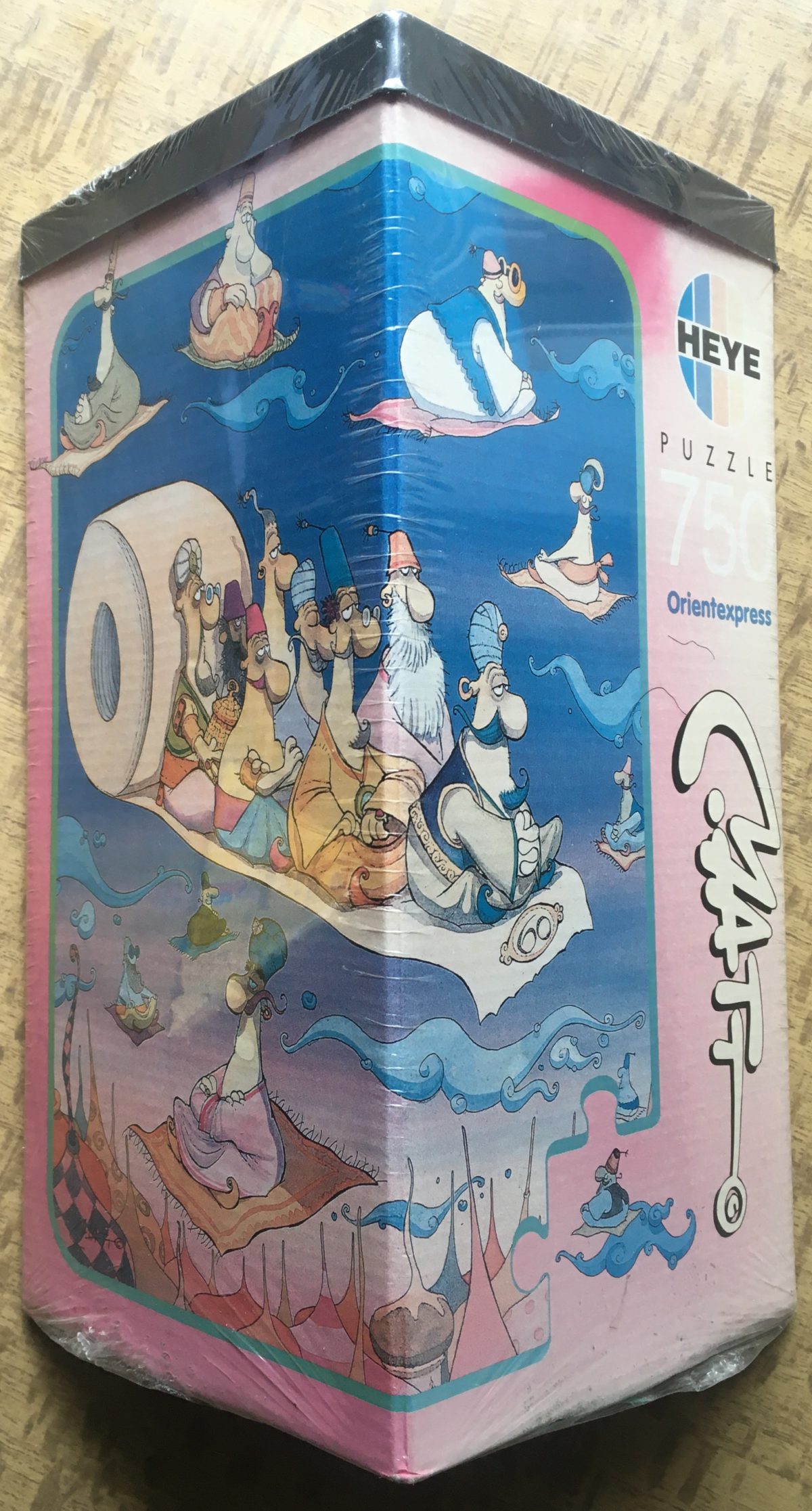 Image of the puzzle 750, Heye, Orientexpress, Matt, Factory Sealed, Picture of the box