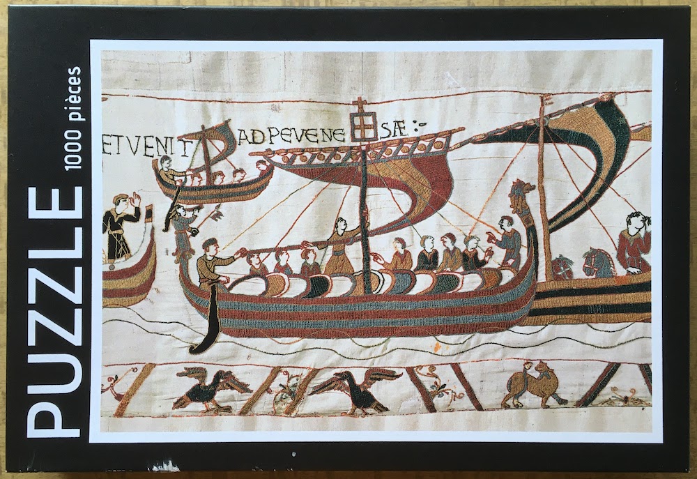 1000, Artaud Frères, La Tapisserie de Bayeux, Sealed Bag, 2025-05-08 Image of the puzzle 1000, Artaud Frères, La Tapisserie de Bayeux, Sealed Bag, Picture of the box