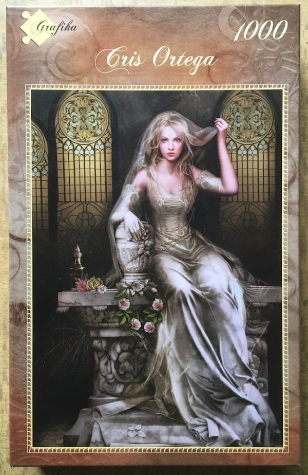 Image of the puzzle 1000, Grafika, Soul of Stone, Cris Ortega, Incomplete, Picture of the box