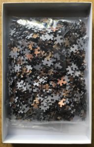 Image of the puzzle 1000, Grafika, Soul of Stone, Cris Ortega, Incomplete, Picture of the bag