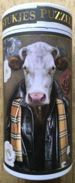 Image of the puzzle 1000, Avec, Cow, Sealed Bag, Picture of the box