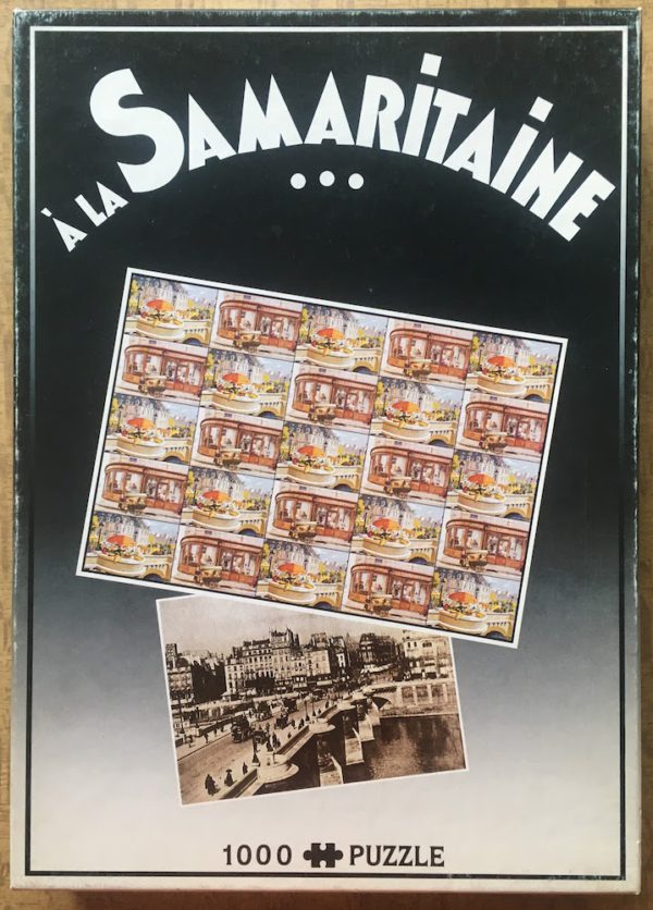 Image of the puzzle 1000, Dessain et Tolra, À la Samaritaine, Complete, Picture of the box
