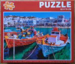 Image of the puzzle 1000, CCG, Fishing Boats, Complete, Picture of the box