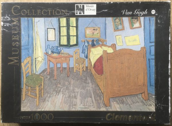 Image of the puzzle 1000, Clementoni, Van Gogh's Room at Arles, by Vincent van Gogh, Complete, Picture of the box