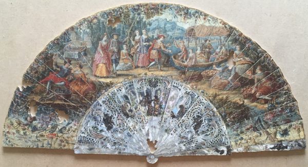 Image of the puzzle 350, Michèle Wilson, Le Banquet Estival, Incomplete, Picture of the puzzle