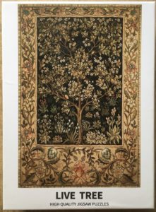Image of the puzzle 1000, Unknown, Live Tree, by William Morris, Complete, Picture of the box