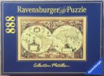 Image of the puzzle 888, Ravensburger, Historic World Map, by Nicholas van Geelkercken, Complete, Picture of the box