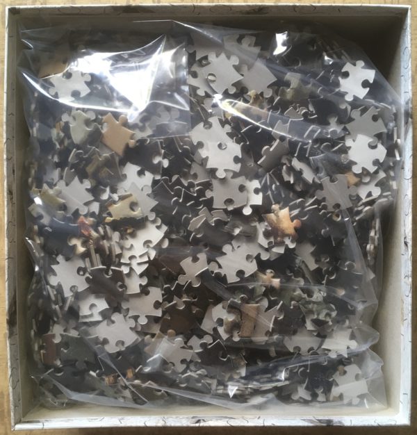 Image of the puzzle 1500, Art Stones, Las Meninas, by Diego Velázquez, Complete, Picture of the bag