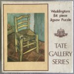 Image of the puzzle 84, Waddingtons, The Chair and Pipe, by Vincent van Gogh, Complete, Picture of the box