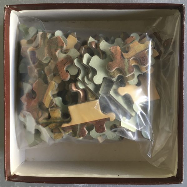 Image of the puzzle 84, Waddingtons, The Chair and Pipe, by Vincent van Gogh, Complete, Picture of the bag