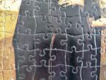 Image of the puzzle 1000, Schmidt, Geburt Mariae, by the Meister des Marialebens, Complete, Picture of a Detail of the Assembled Puzzle