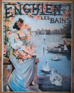 Image of the puzzle 2000, Nathan, Enghien les Bains Poster, Tournon, Complete, Picture of the puzzle