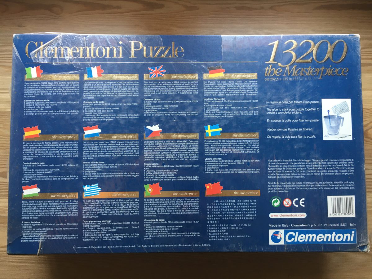 13200, Clementoni, The Annunciation, Da Vinci - Image 6