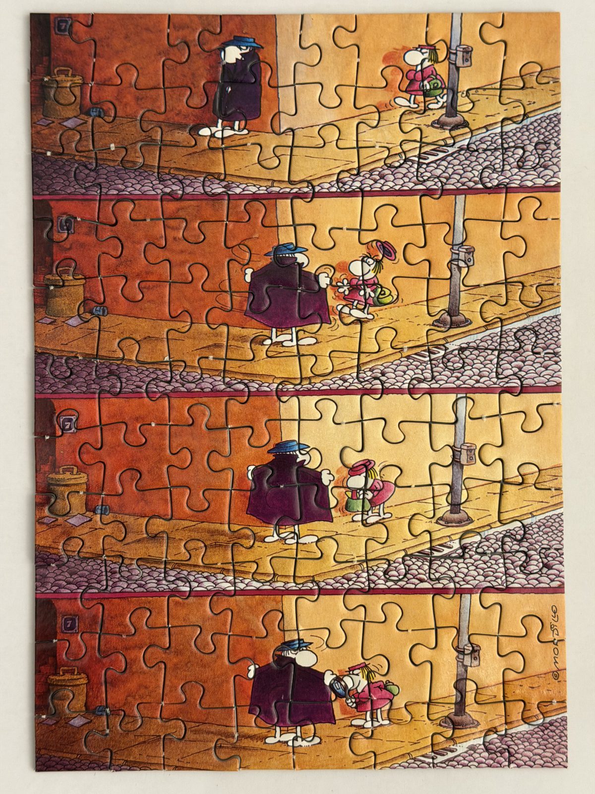 Image of the puzzle 88, Heye, Party Puzzle 459 08069, by Mordillo, Complete, Picture of the Assembled Puzzle