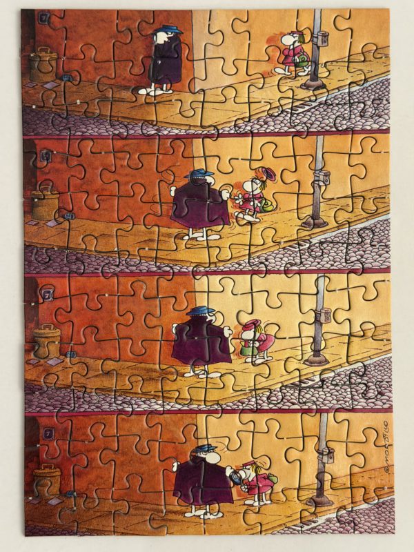Image of the puzzle 88, Heye, Party Puzzle 459 08069, by Mordillo, Complete, Picture of the Assembled Puzzle