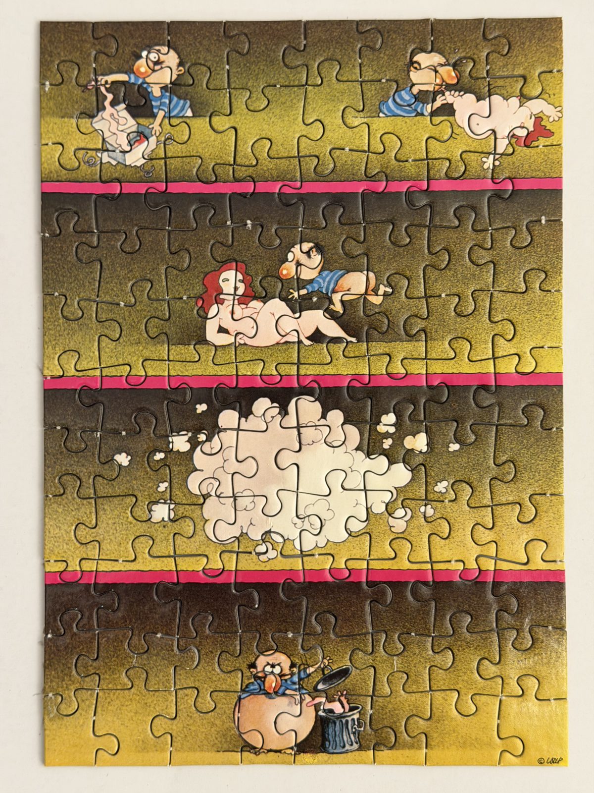 Image of the puzzle 88, Heye, Party Puzzle 459 08072, by Loup, Complete, Picture of the Assembled Puzzle