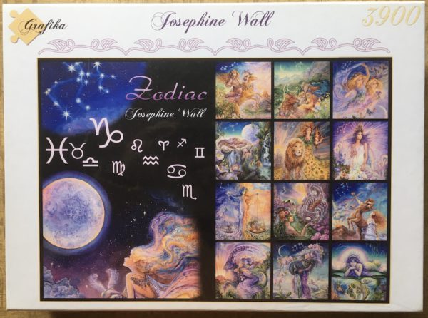 Image of the puzzle 3900, Grafika, Zodiac Signs, Josephine Wall, Factory Sealed, Picture of the box
