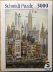 Image of the puzzle 3000, Schmidt, New York, Zenner, Factory Sealed, Picture of the box