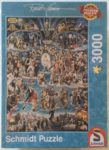 Image of the puzzle 3000, Schmidt, Hollywood XXL - The Universe of Glory, by Renato Casaro, Factory Sealed, Picture of the box