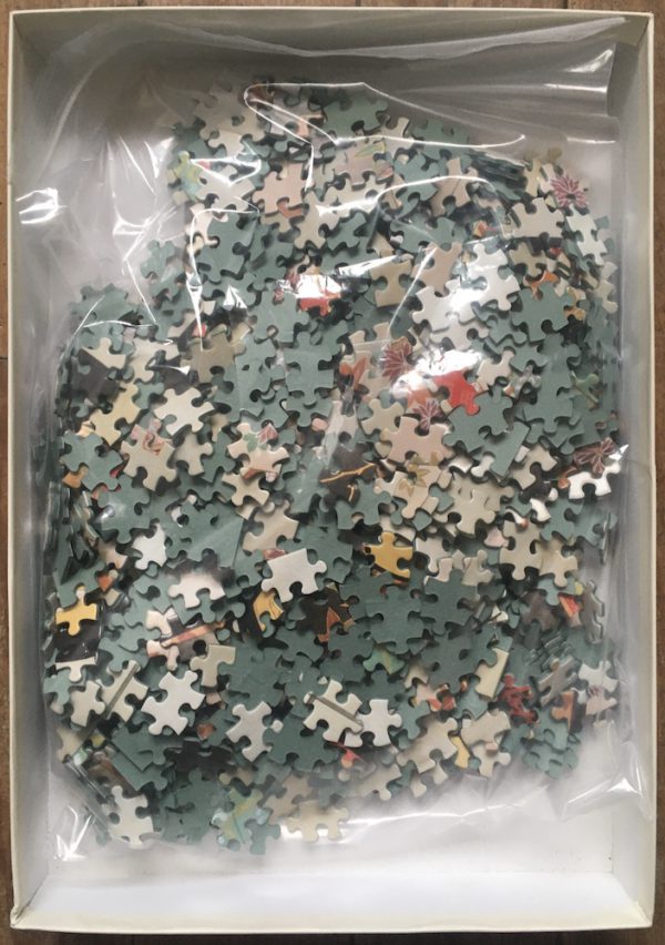 Image of the puzzle 1000, Central Hobby, Tsuzumi, by Yoshie Konno, Complete, Picture of the bag