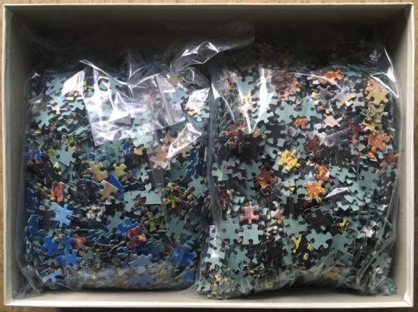 Image of the puzzle 5000, MB, Ramsal Church, Complete, Picture of the bag