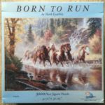 Image of the puzzle 3000, SunsOut, Born to Run, Mark Keathley, Factory Sealed, Picture of the box