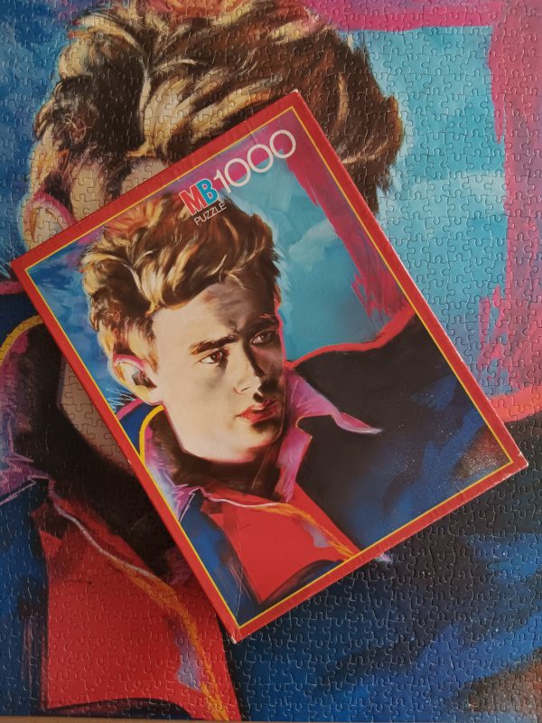 Image of the puzzle 1000, MB, James Dean, 393520, Complete, Picture of the Box