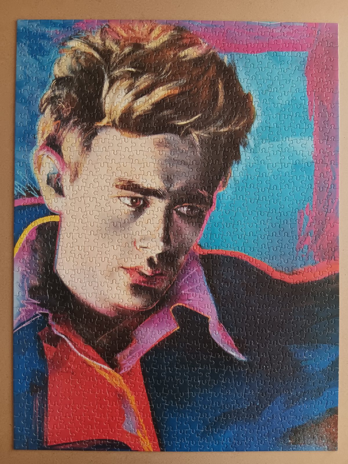 Image of the puzzle 1000, MB, James Dean, 393520, Complete, Picture of the Assembled Puzzle