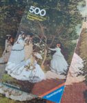 Image of the puzzle 500, Ravensburger, Women in the Garden, by Claude Monet, Complete, Picture of the Box