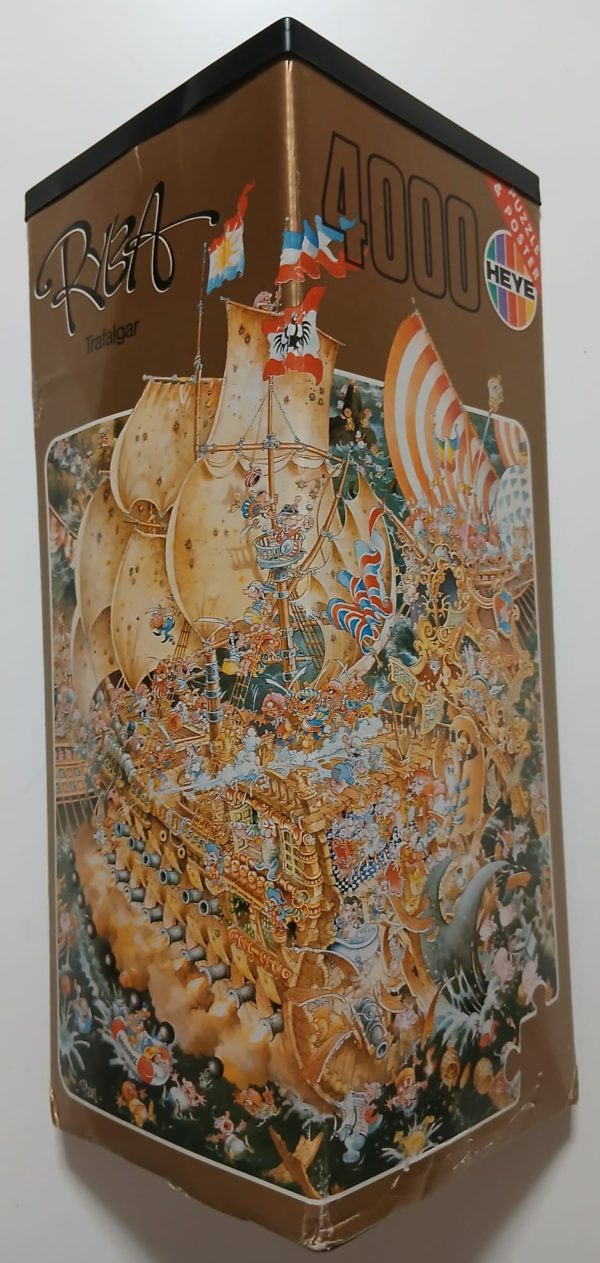 Image of the puzzle 4000, Heye, Trafalgar, Michael Ryba, Sealed Bag, Picture of the box