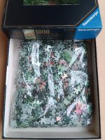 Image of the puzzle 1000, Ravensburger, Festival Bound, by Janet Kruskamp, Complete, Picture of the Bag