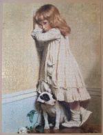 Image of the puzzle 1000, MB, In Disgrace, Charles Burton Barber, Complete, Picture of the puzzle