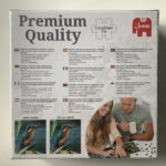 Image of the puzzle 500, Jumbo, The Tower of Babel, by Pieter Bruegel the Elder, Factory Sealed, Picture of the Back of the Box