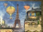 Image of the puzzle 18000, Ravensburger, Evening Walk in Paris, by Robinson, Complete, Detail of the Assembled Puzzle