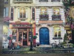 Image of the puzzle 18000, Ravensburger, Evening Walk in Paris, by Robinson, Complete, Detail of the Assembled Puzzle
