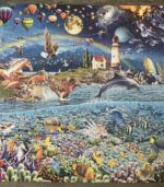 Image of the puzzle 24000, Educa, Life, The Greatest Puzzle, by Royce B. McClure, Complete, Part of the Assembled Puzzle