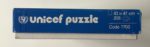 Image of the puzzle 208, Unicef, Code 7700, Complete, Side of the Box