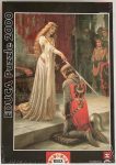 Image of the puzzle 2000, Educa, The Accolade, by Edmund Blair Leighton, Factory Sealed, Picture of the box