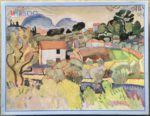Image of the puzzle 1500, MB, La Rivière, by Raoul Dufy, Complete, Picture of the box
