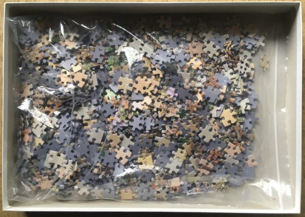 Image of the puzzle 1000, Groverly, Game Birds, by Maurice Pledger, Complete, Picture of the bag