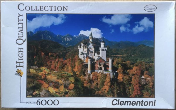Image of the puzzle 6000, Clementoni, Neuschwanstein (36505), Sealed Bag, Picture of the box