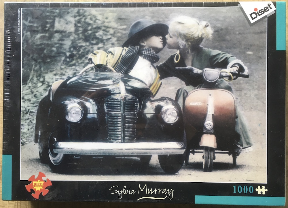 1000, Diset, Sweethearts, Silvia Murray, Factory Sealed, 2025-12-30 Image of the puzzle 1000, Diset, Sweethearts, Silvia Murray, Factory Sealed, Picture of the box