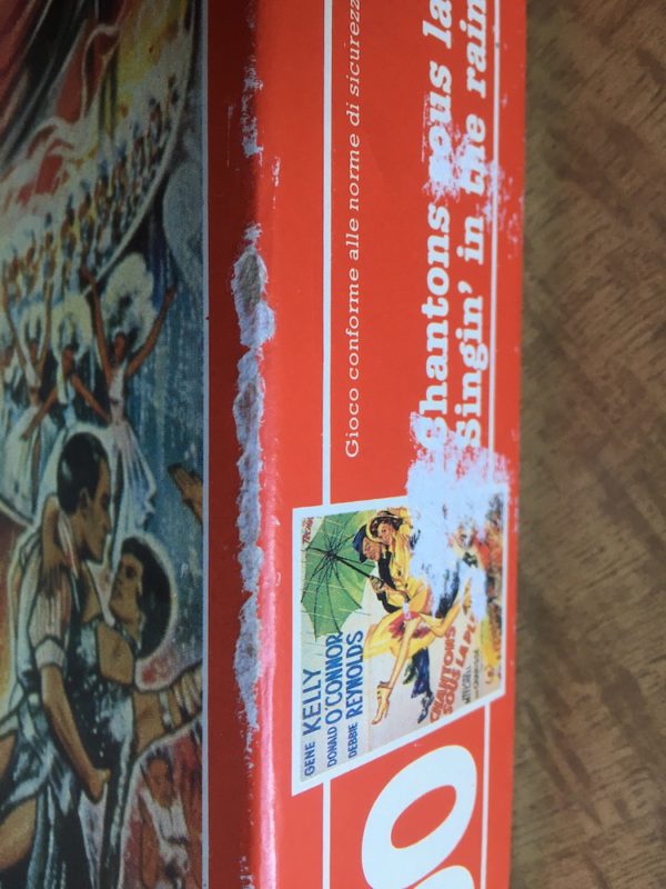 Image of the puzzle 1000, Nathan, Singin' in the Rain (Movie Poster), Complete, Detail of the box