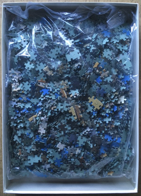 Image of the puzzle 3000, Schmidt, Oeschinen Lake, Sealed Bag, Picture of the bag
