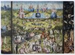 Image of the puzzle 1000, Tucker's Fun Factory, Garden of Delight, by Hieronymus Bosch, Complete, Detail of the Completed Puzzle