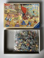 Image of the puzzle 300, Ravensburger, In the Arena, Asterix, by Goscinny and Uderzo, Complete, Picture of the Bag