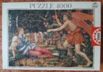Image of the puzzle 4000, Educa, Love and the Maiden, Spencer Stanhope, Sealed Bag, Picture of the box